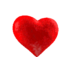 Gif animé coeur qui cri